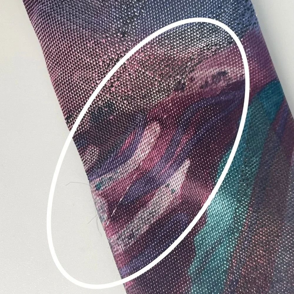 Vintage Necktie Wembley Starshine Purple Teal Tie Polyester Retro Abstract Funky